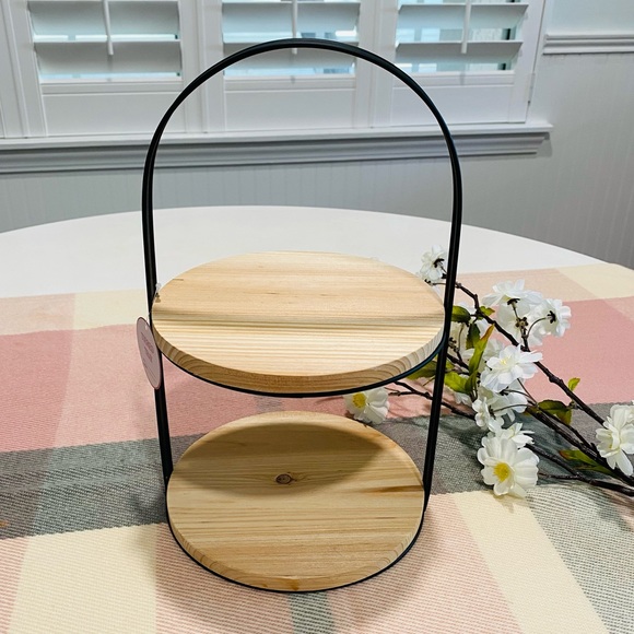 NEW Target Wooden Tiered Tray Bullseye’s Playground - Picture 2 of 6